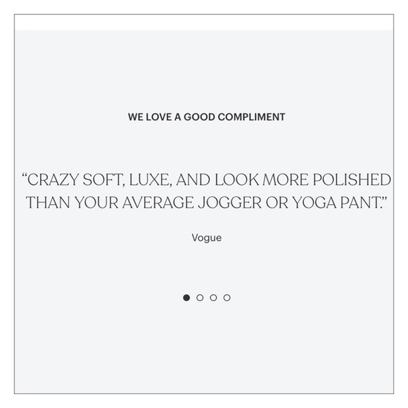 Lunya Cozy Cotton Silk Relaxed Ankle Pant Deep Blue NWT - Picture 5 of 6